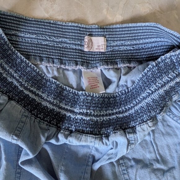 SO Heritage Womens Floral Embroidered Pants - Picture 7 of 8